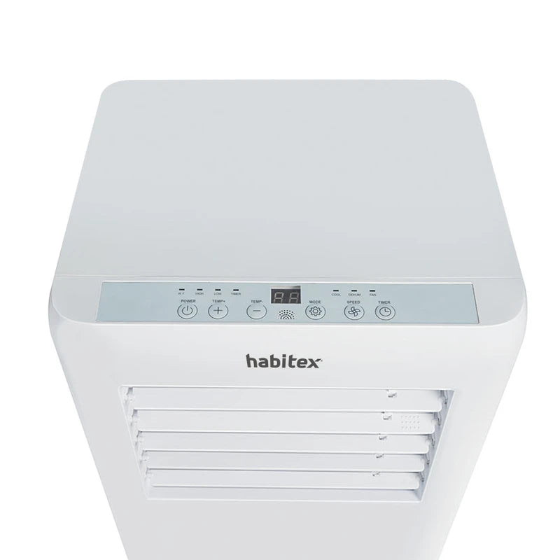 Climatiseur portable HABITEX AC7000 7000 BTU – Refroidissement, ventilation et déshumidification
