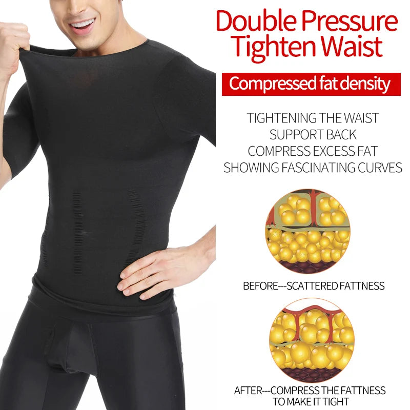 Gaine amincissante pour homme – Correcteur de posture et maintien abdominal