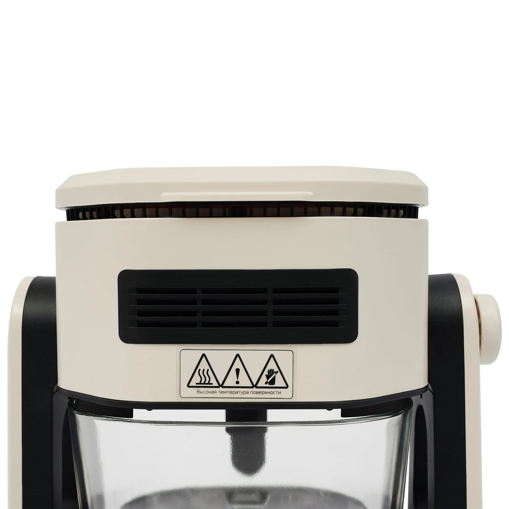 Friteuse à air 4,5 L – 1200 W avec écran LCD, minuterie 0 à 60 min et température réglable 50 à 220 °C