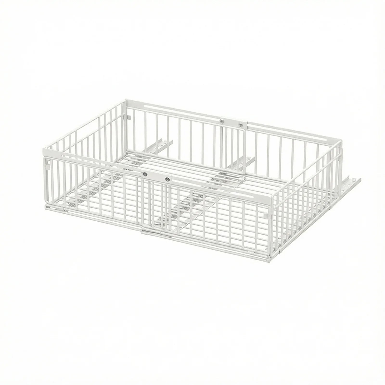 Pull Out Cabinet Organizer Slide Out Drawer Storage Shelves Sliding Cabinet Basket with Silent Slide for Kitchen Office Bedroom