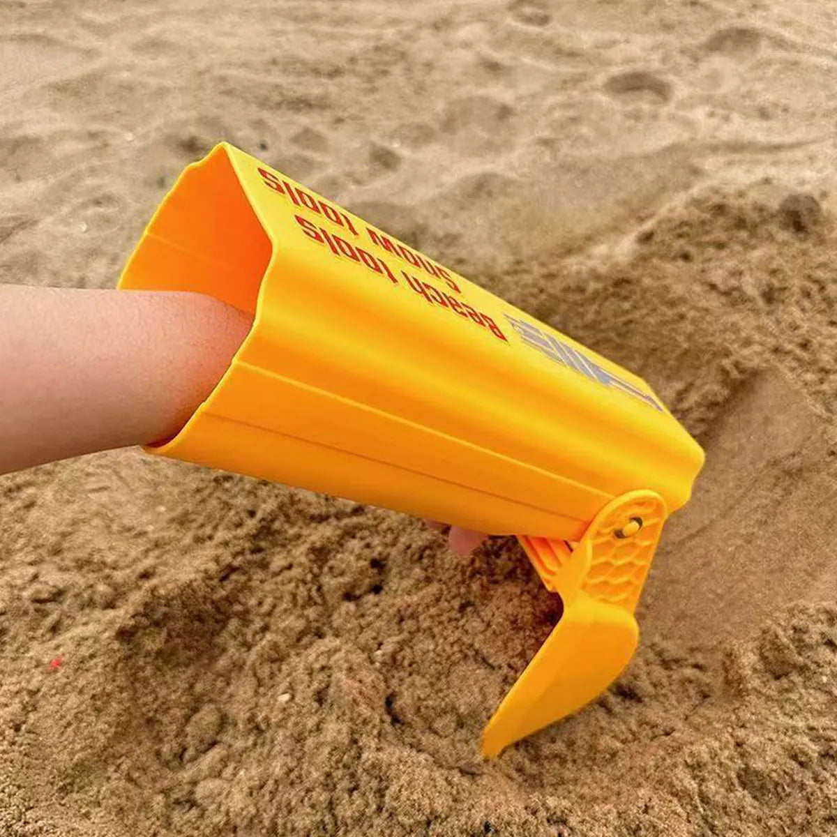 Children over 35cm/13.78in  Beach Shovel Excavator Digging Hand Arm for Sand Snow Kids Toy Outdoors Water Play Game Beach Gift