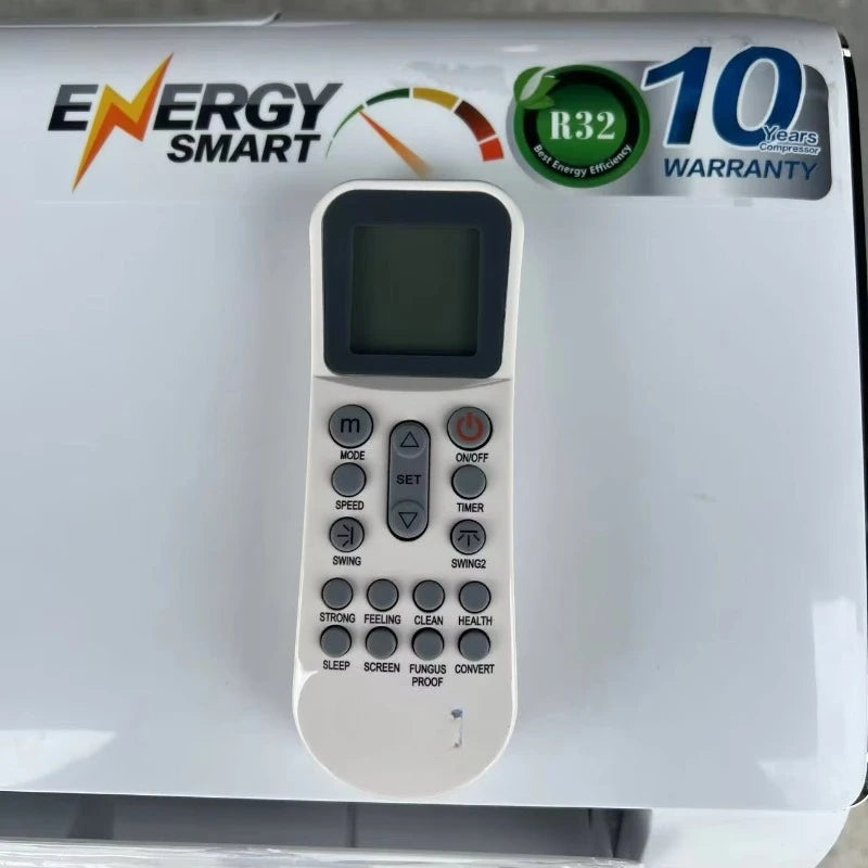Climatiseur mural intelligent Wi-Fi 12 000 BTU – Inverter DC – Gaz R32