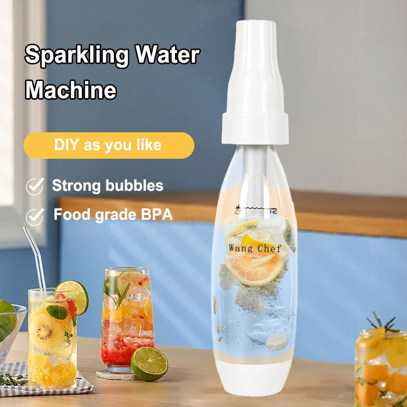 New 1000ml Portable Soda Water Machine DIY Homemade Carbonated Beverage Machine Home Juice Soda Making Machine