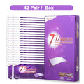 Purple Teeth Whitening Strip No Sensitive Teeth Bleaching Strip Colour Corrector Instant Teeth Clean Strip,At-Home Teeth Whiter