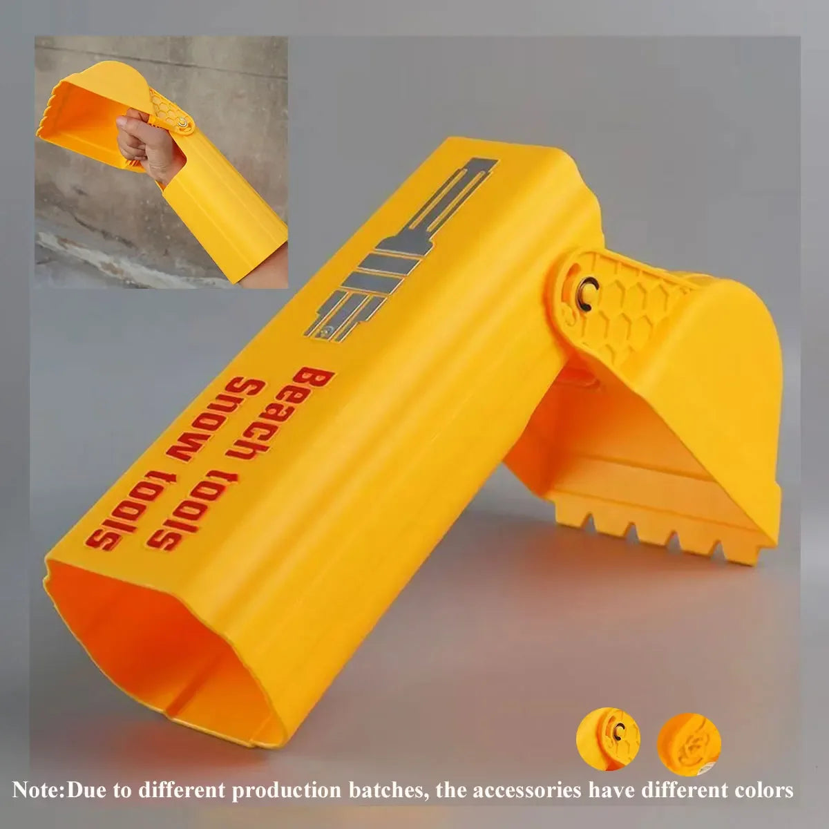 Children over 35cm/13.78in  Beach Shovel Excavator Digging Hand Arm for Sand Snow Kids Toy Outdoors Water Play Game Beach Gift
