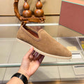 Luxury Men's Suede Slip-On Loafers New Summer Soft Comfort Minimalist Shoes Premium Versatile Casual Shoes Driving Moccasins