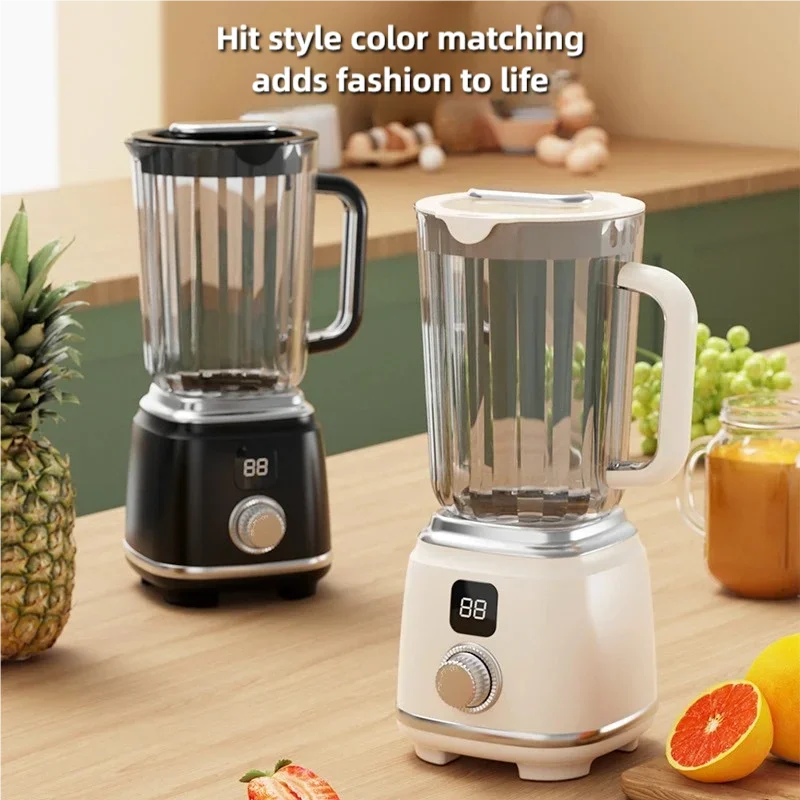 TINSOL 600ml Home Blender 10 Blades 3000mAH Multifunctional Juicer Ice Crusher Juice Extractor High Juice Rate Kitchen Tools