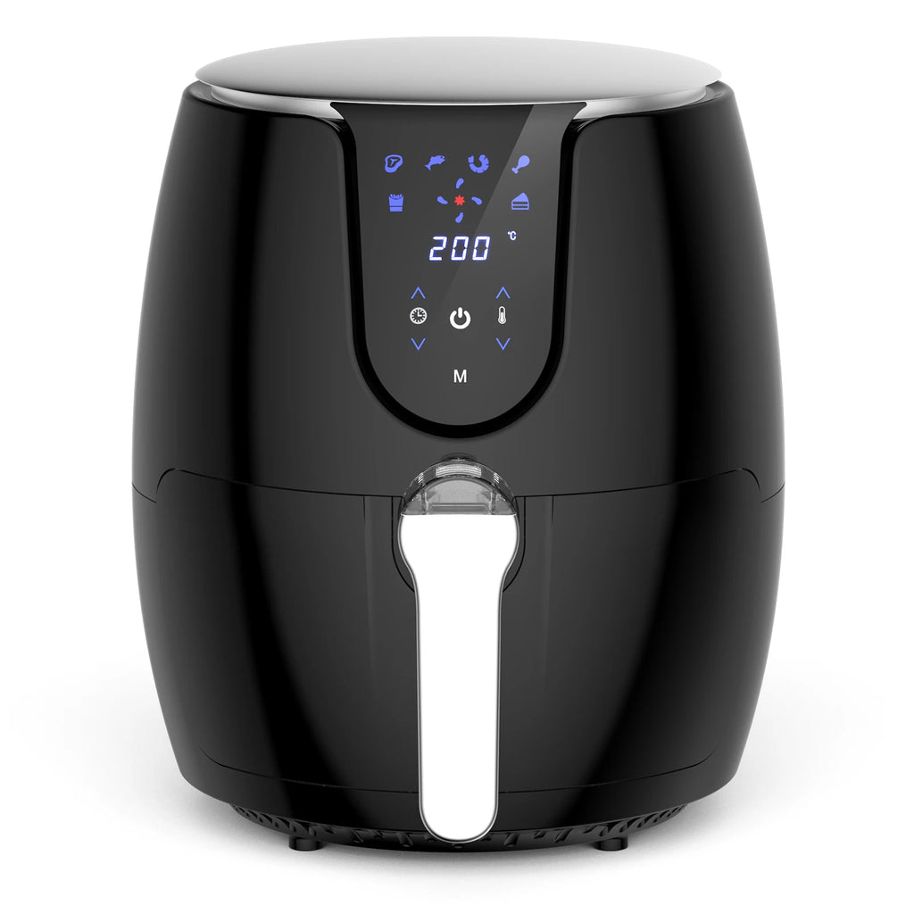 Friteuse à air 3,5 L – 1500 W – 12 fonctions – Panier compatible lave-vaisselle 30cm