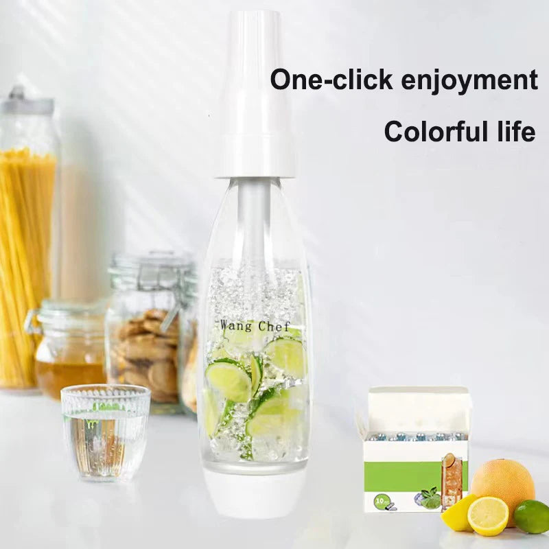 New 1000ml Portable Soda Water Machine DIY Homemade Carbonated Beverage Machine Home Juice Soda Making Machine