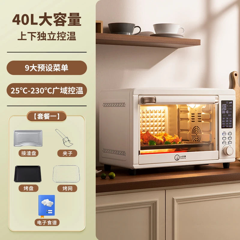 KX  electric oven household 40 liters large capacity electric oven baking hot air